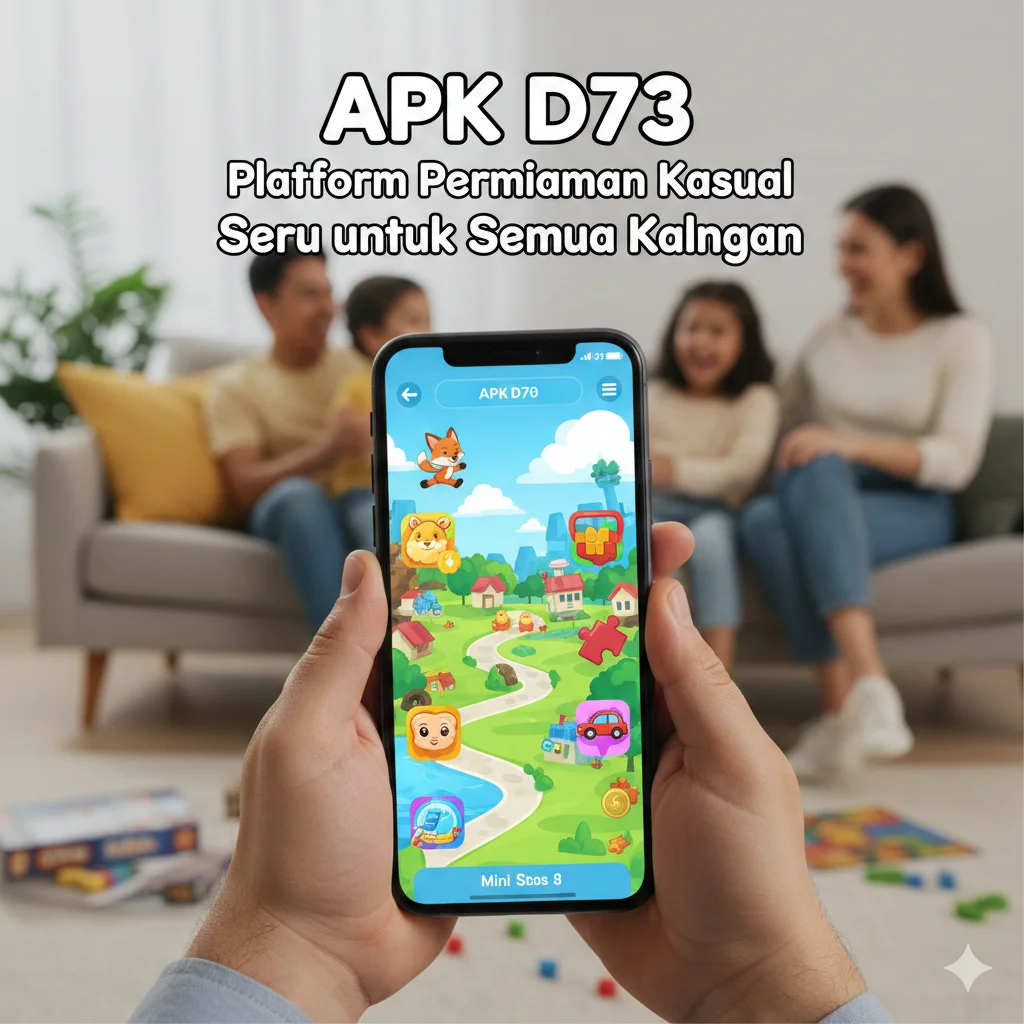 APK D73 Platform Permainan Kasual Seru untuk Semua Kalangan